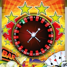 Casinoleuchte - Motiv 001